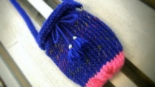 Loom Knit Purse