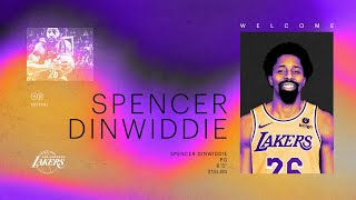 WELCOME HOME!!! SPENCER DINWIDDIE SIGNS W/THE LAKERS