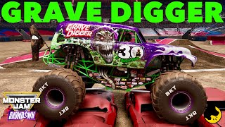 Grave Digger Legacy DLC Freestyle | Monster Jam Showdown