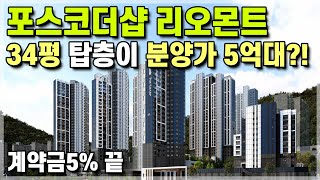 엄궁 더샵 리오몬트 2,000만원 줍줍! 34평 탑층도 분양가 5억대 부산미분양아파트 사상 더샵리오몬트 [631]