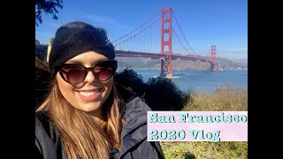 San Francisco Vlog 2020- Golden Gate Bridge, Alcatraz Island, & more!