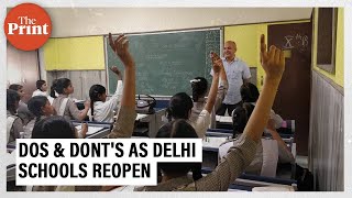 What to expect as Delhi reopens schools from today