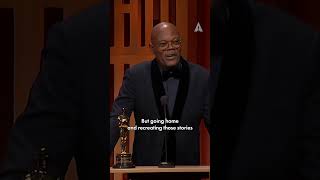 Samuel L. Jackson Receives an Honorary Oscar