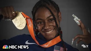 American Sha’Carri Richardson becomes the fastest woman in the world