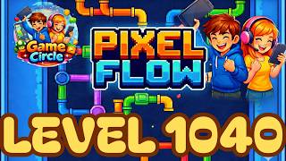 Pixel flow© - Level 1040 - solution - walkthrough