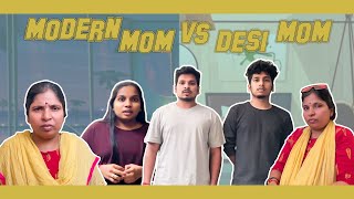 Modern  Mommy Vs Mana Mommy | Akhil Jackson