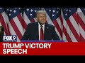 Donald Trump's full victory speech