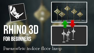 Rhino & Grasshopper 3D Modeling for Beginners |Simple Parametric Design Tips #rhino3d  #grasshopper