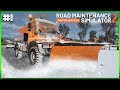 Road Maintenance Simulator 2 - Winter Services - FIRST LOOK - Episode #1