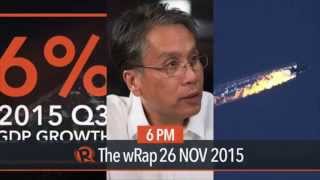 Roxas on MRT3, PH economy, Turkey-Russia relations | 6PM wRap