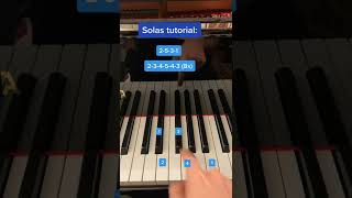 PIANO TUTORIAL: Toca solas con este sencillo tutorial! ESPAÑOL #shorts #piano