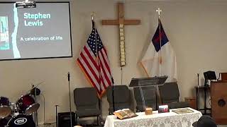 Stephen Lewis Memorial Service