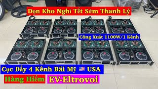 ✅Siêu Phẩm Trong Làng Cục Đẩy 4 Kênh/Về Thêm 4 Con /Hàng Hiếm Tuyển Chọn/ EV - Eletrovoi ,TD-4650