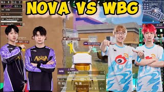 NOVA VS WBG INTENSE FINAL CIRCLE FIGHT 🥵 PEL-2024 || WBG• mingSKR 1VS3 NOVA 😱 ||