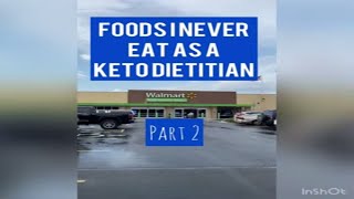 Never Eat These Foods On the Keto Diet | Part 2 Keto Dietitian Talk #shorts