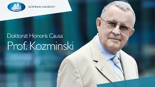 Doktorat Honoris Causa - Prof. Kozminski