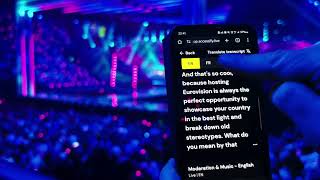 Accessify am Eurovision 2025 in Basel | Making the Eurovision Accessible in Real-Time