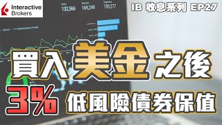 💹IB收息投資💹 EP27 買入美金避險之後 買 3% 投資級債券保值?| 低風險 美國公司債 | 美元 債券 | 避險走資潮 | 美債 ETF