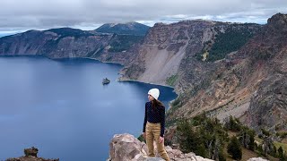 solo car camping adventure | Crater Lake National Park 🥹💙