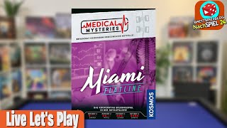 NachSPIEL 24: Medical Mysteries - Miami Flatline mit einem ECHTEN Notarzt! Wie gut ist das Spiel?