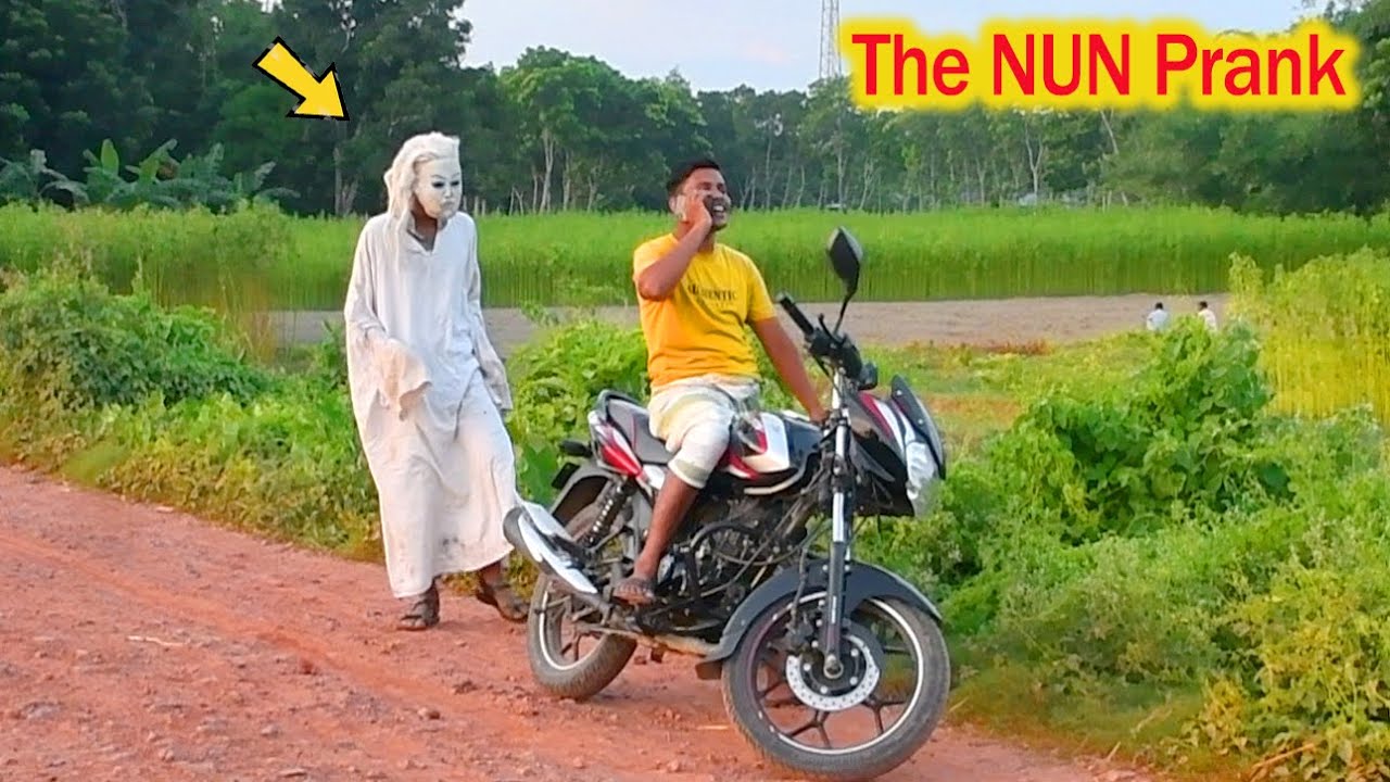 Ghost Attack Prank The Nun Prank On Public Part 5 4 Minute Fun