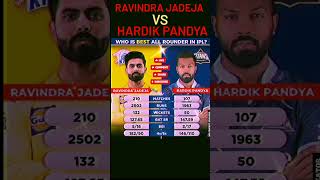 Ravindra Jadeja vs Hardik Pandya in IPL compare #ipl2023#cricket#shorts#csk#gt#Kung-Fu Pandya#jaddu