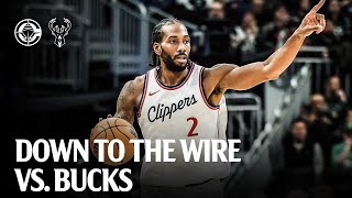 CLIPPERS VS. BUCKS HIGHLIGHTS | LA Clippers