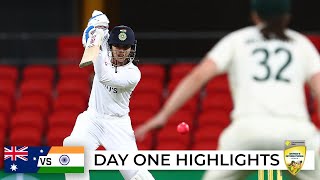 Aussies miss chances as India dominate rain-hit opening day | Australia v India 2021