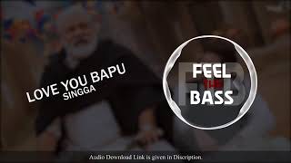 Bapu Naal Pyar [ Singga Latest Panjabi song Remix Bass 2020