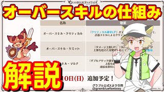 【グラブル】オーバースキルの仕様解説！！トーイさんと虎太郎のグラブル実況(10周年アプデ編)#4『グランブルーファンタジー』【ゲーム解説】