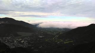 すっきり雲海と富士山が見えた金時山（2015年7月20日）