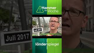 20190126 Hammer der Woche nachgehakt Krefeld  #Witz #unglaublich #Schildbürger #Panne