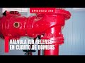 Válvula air release en cuarto de bombas