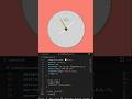 ⏰ Real-Time Clock using HTML, CSS & JavaScript #webdevelopment #coding #htmlcssjavascript #shorts