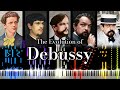 The Evolution of Debussy's Music (From 17 to 54 Years Old)