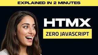 HTMX in 2 minutes: Build websites with zero Javascript