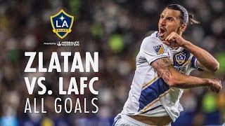WATCH: All of Zlatan Ibrahimovic's goals against LAFC (so far)