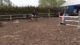 Dominika Henzek i Wiking PP trening 110cm