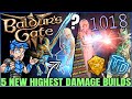 Baldur's Gate 3 - 5 Best GAME BREAKING Builds in Game - Honour Mode Class, Spell & Multiclass Guide!