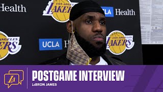 Lakers Postgame: LeBron James (12/22/20)