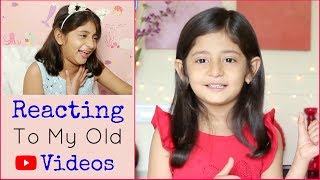 REACTION To My OLD Videos | #Fun #Kids #Vlog #MyMissAnand