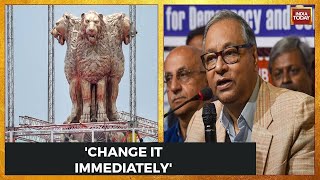 TMC Takes Umbrage At Ashoka Emblem On New Sansad Bhavan, Alleges 'Lions Unnecessarily Aggressive'