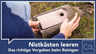 Nistkästen reinigen - Das richtige Vorgehen