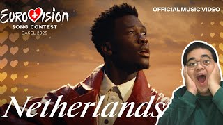 Claude - C'est La Vie | Netherlands 🇳🇱 | Official Music Video | Eurovision 2025 REACTION