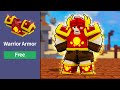 New Warrior Kit Buff Is Unstoppable In Roblox Bedwars