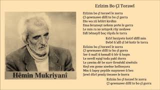 Hêmin Mukriyanî -  Marzya  - Ezîzim Bo Çî Torawî