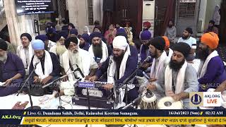 009 Delhi 15July2023 SatEve Rainsabai Keertan Bhai Jasminder Singh Jee Delhi