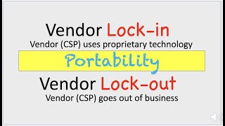 CCSP: What is Vendor Lock-in and Lock-out?