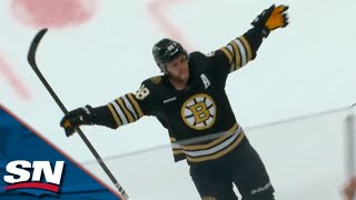 Bruins' David Pastrnak Picks Top Corner To Capitalize On Penalty Shot