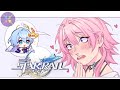 March 7th Fangirling Over Robin (Honkai Star Rail Comic Dub)